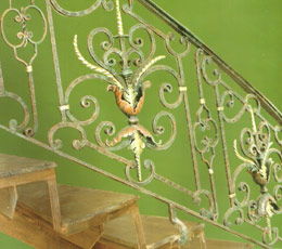 宁波铁艺楼梯图片 楼梯 室内外建筑装饰 图片 金属制品网